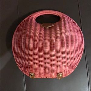 J. McLaughlin Victoria wicker bag